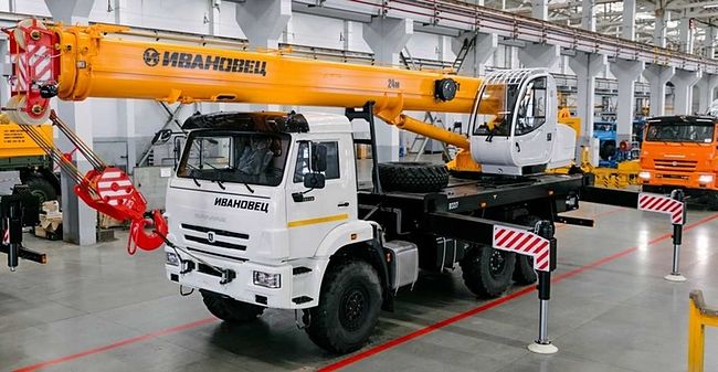 ИМЗ «Автокран» выпустил краны КС-25 нового поколения ИМЗ «Автокран» выпустил краны КС-25 нового поколения